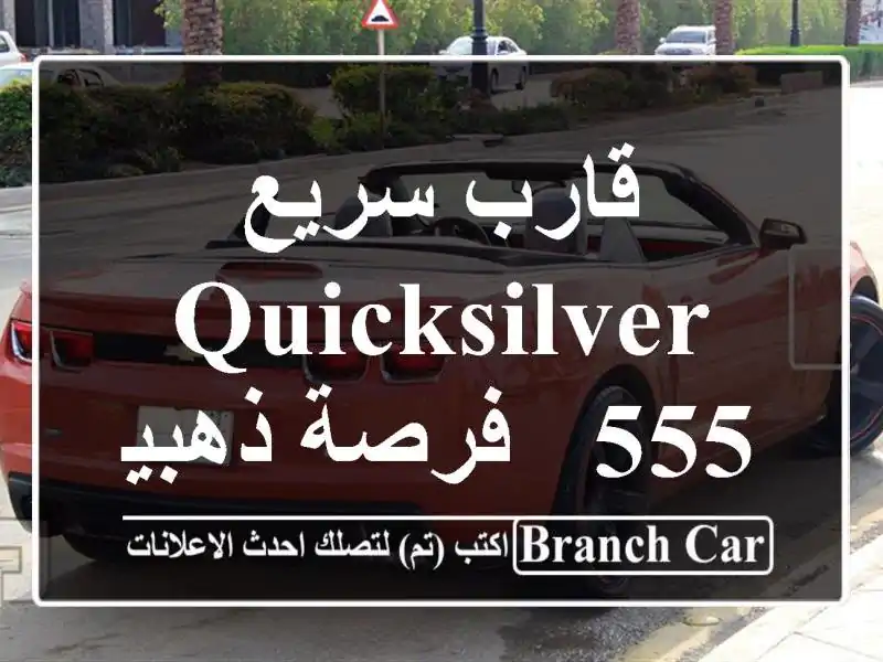 قارب سريع Quicksilver 555 - فرصة ذهبية في عنابة!