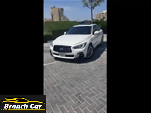 انفينيتي Q50 2020 - جوهرة فاخرة للبيع في عجمان! (وارد أمريكا)