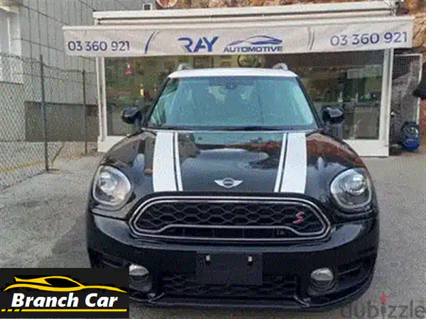Mini Cooper S Countryman 2020 بيضاء - بحالة ممتازة! (سعر مغر!)