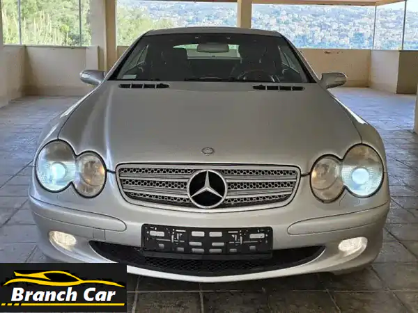 مرسيدس بنز SL500 AMG 2004 - قطعة فنية على الطريق! (سعر مميز)