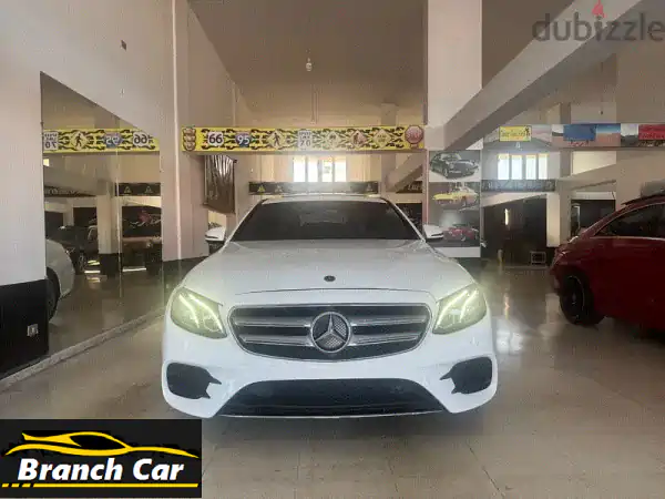 مرسيدس E300 AMG 2018 بيضاء - فخامة لا تُقاوم بسعر لا يُصدق!