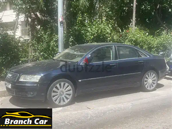 أودي A8 2004 (قليلة الكيلومترات، مالك واحد!) - فرصة ذهبية!