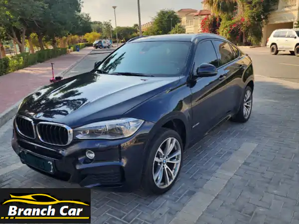 BMW X6 2016 خليجي - فُرصة ذهبية! (فول أوبشن، بانوراما،...
