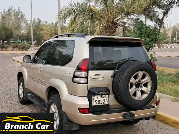 تويوتا برادو GX كوبيه 2008 - بحالة ممتازة! (وارد وكالة الكويت)