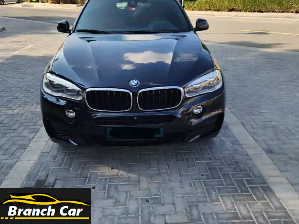 BMW X6 2016 خليجي - فُرصة ذهبية! (فول أوبشن، بانوراما، قليل الاستخدام)