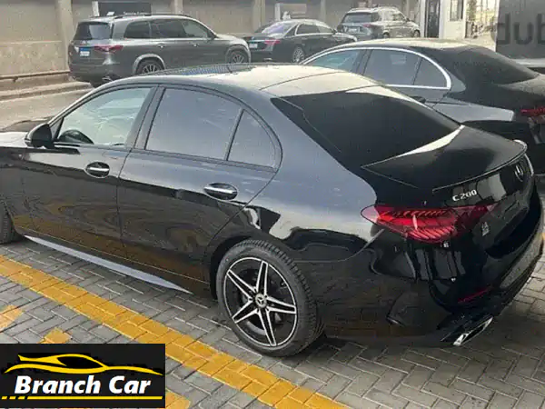 مرسيدس بنز C200 AMG 2025 - فخامة لا تُقاوَم بسعرٍ لا يُصدّق!