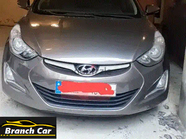 هيونداي إلنترا 2019 فل أوبشن - أحمر -  فرصة لا تُفوّت!