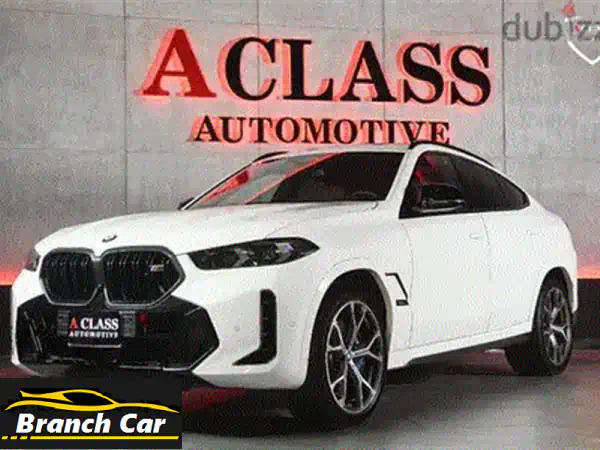 BMW X6 M 2025 جديدة كلياً - فرصة ذهبية مع تقسيط سهل!