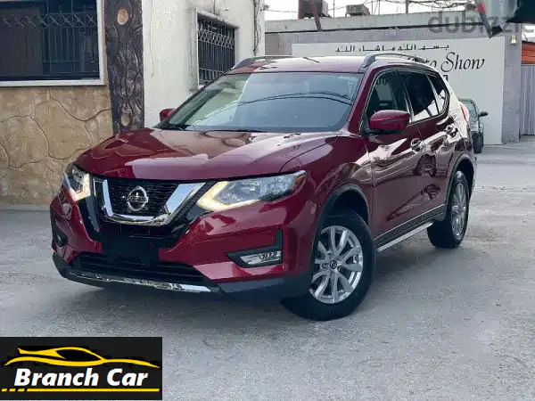 نيسان Rogue SV 2017 حمراء - بحالة ممتازة! فرصة لا تُفوّت...