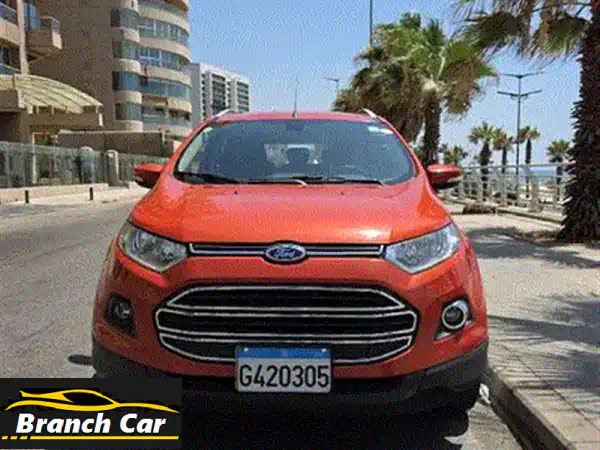 فورد إيكو سبورت 2015 بيضاء - بحالة ممتازة، استخدام أنثى!
