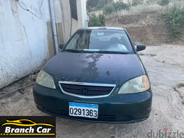 هوندا سيفيك 2002: سيارة عائلية موثوقة بسعر لا يُقاوم!