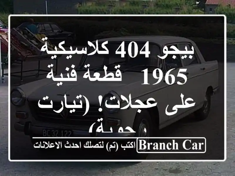 بيجو 404 كلاسيكية 1965 - قطعة فنية على عجلات! (تيارت - رحوية)