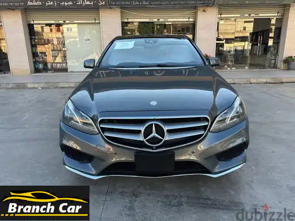 مرسيدس E Class 2016 AMG Package -  فخامة لا تُقاوَم في...