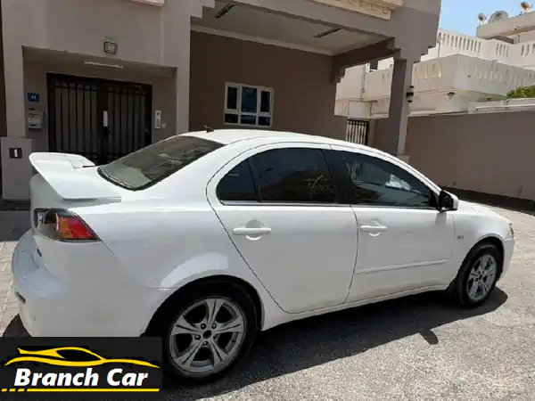 ميتسوبيشي لانسر 2010 بيضاء - نظيفة ومسجلة - فرصة...