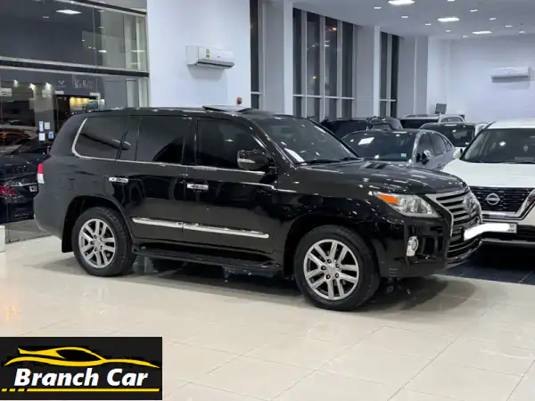 لكزس LX 570 2012 أسود - فخامة لا تُقاوم بسعر مغرٍ!