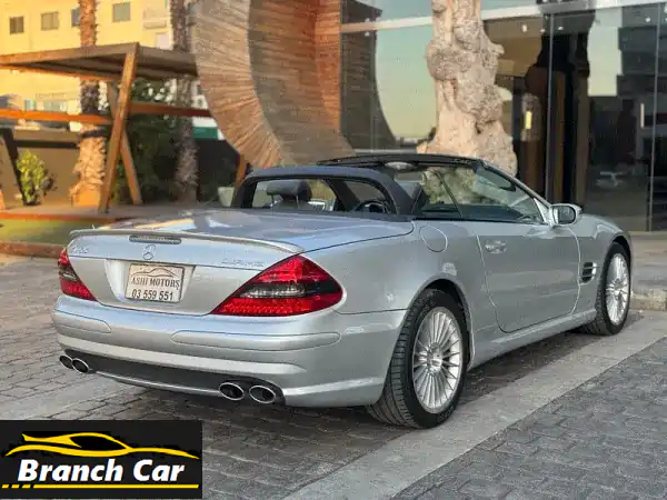 مرسيدس SL500 موديل 2004 -  تحفة فاخرة بانتظارك! (70,000 ميل فقط)