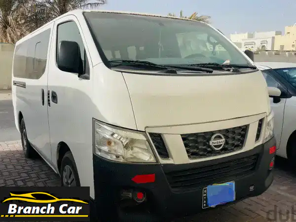 نيسان اورفان 2014 بيضاء - بحالة ممتازة! فرصة لا تُفوّت