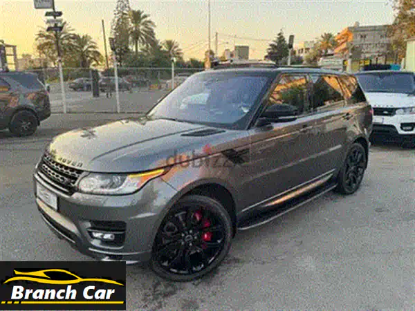 رينج روفر سبورت ديناميك V8 2016 بيضاء - فرصة لا تُفوّت في صيدا!