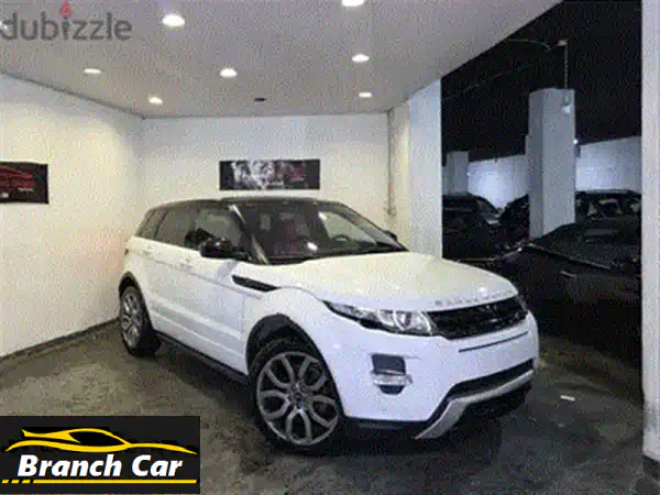 Land Rover Evoque 2013 إمكانية التقسيط عبر الشركة