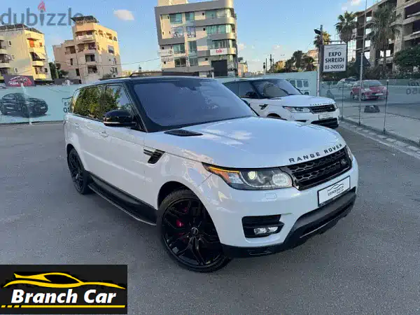 رينج روفر سبورت ديناميك V8 2016 بيضاء - فرصة لا تُفوّت...