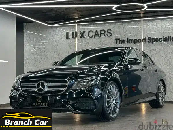 مرسيدس E200 AMG 2019 - فخامة وأداء استثنائي بسعر لا يقاوم!