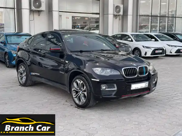 بي إم دبليو X6 2013 سوداء - فخامة وأداء بسعر لا يُقاوم!
