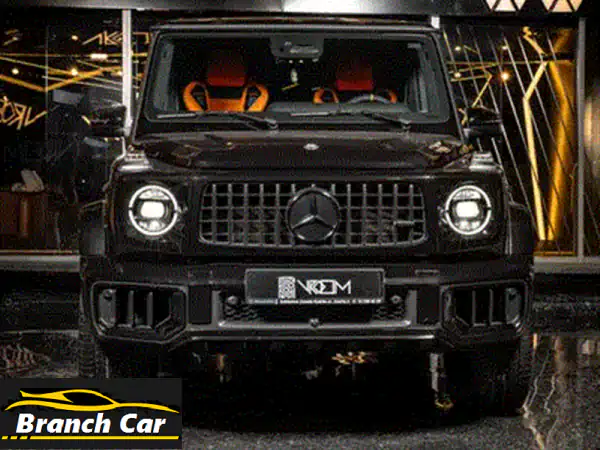 مرسيدس G63 2025 - إصدار أسود حصري: تجربة قيادة لا تُنسى