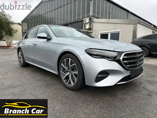 مرسيدس بنز E200 2025 الفاخرة - استوردها الآن مع غندور أوتو!