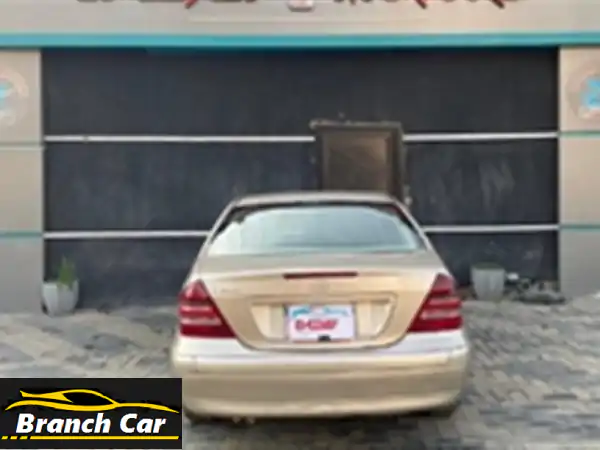 مرسيدس C180 موديل 2002 بحالة ممتازة - فرصة لا تُفوّت!