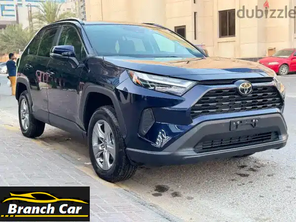تويوتا RAV4 2024 - كالجديدة!  (أزرق، خيارات كاملة)