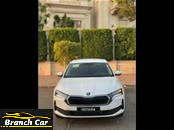 سكودا اوكتافيا A8 2025 | زيرو - لون أبيض ✨  | كاش أو تقسيط!
