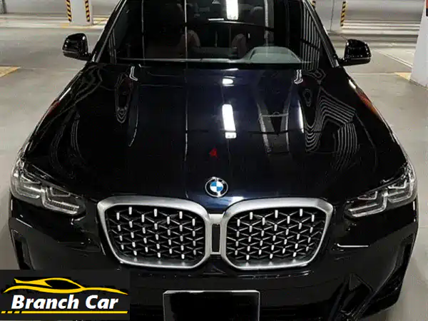 BMW X4 2023 🖤🔥  -  سواقة رياضية فاخرة بانتظارك!