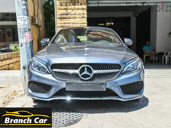 مرسيدس بنز C200 كوبيه 2016 -  شكل AMG الأصلي! فرصة لا تُفوّت!