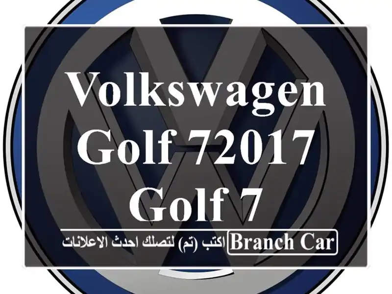 Volkswagen Golf 72017 Golf 7