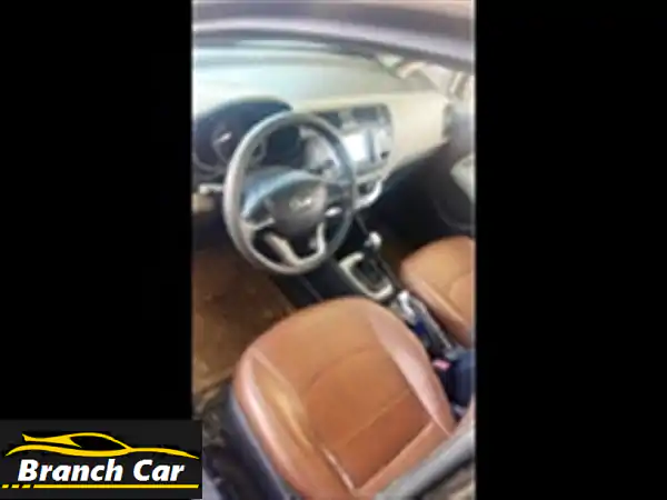 Kia Rio 205 فابريكة - بحالة ممتازة! (بني - أوتوماتيك)