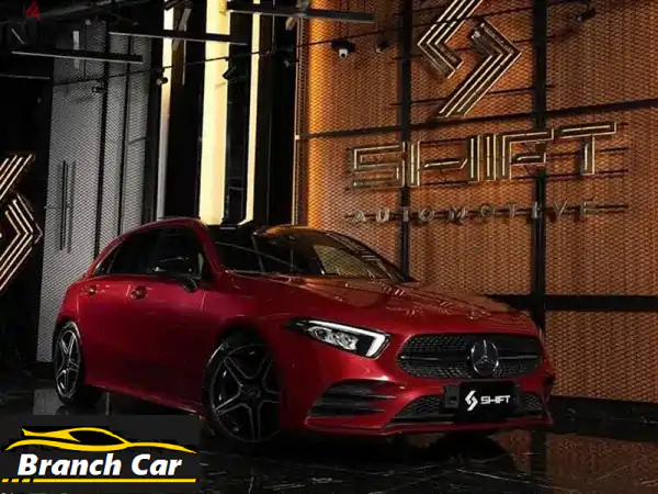 مرسيدس A200 AMG هاتشباك 2023 -  8000 كم فقط!  (أحمر/أسود أنيق)