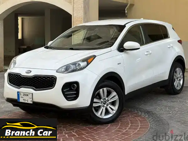 كيا سبورتاج 2018 بيضاء - نظيفة جداً، كأنها جديدة! (فحص...