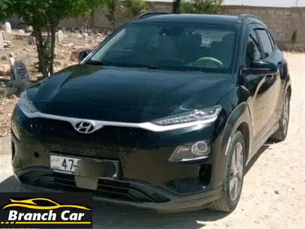 هيونداي كونا 2019 كهربائية - أسود متالك - بحالة...