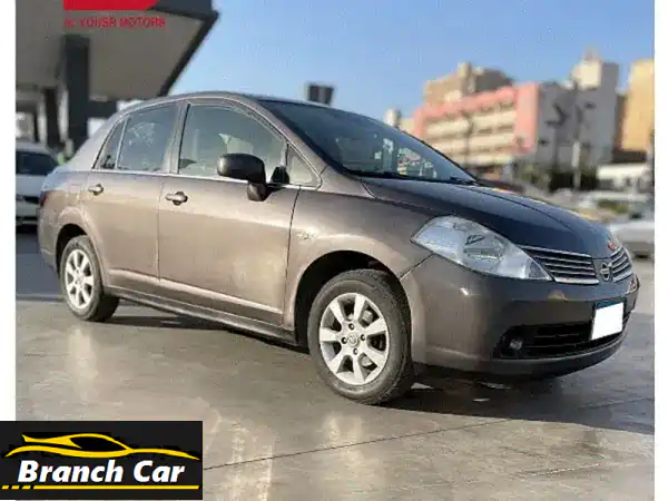 نيسان تيدا 2008 بحالة ممتازة!  (جنوط، تكيف، ABS،...