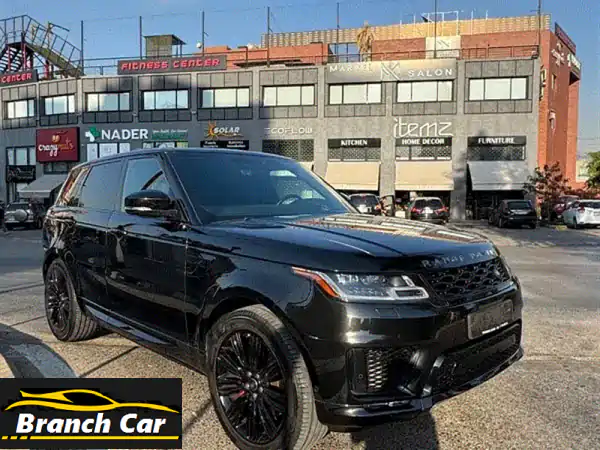 رينج روفر سبورت V8 2019 أسود - قيادة فارهة بانتظارك!