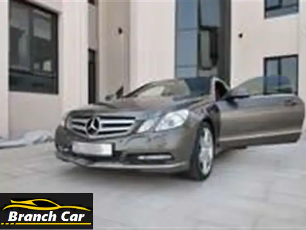 مرسيدس E250 موديل 2012 بحالة ممتازة - فرصة ذهبية في أبوظبي!
