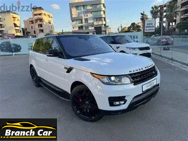 رينج روفر سبورت 2016 V8 سوبرتشارجد - كالجديدة! (نظيفة تماماً)