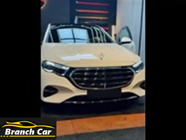 مرسيدس E200 Exclusive 2025 موديل جديد كلياً -  أبهى أناقة...