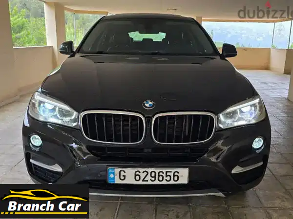 BMW X6 2015 - بحالة ممتازة! قيادة سلسة وراحة فاخرة