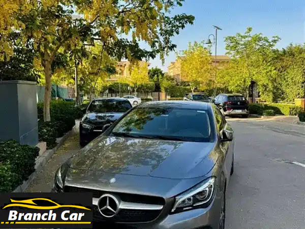 مرسيدس CLA180 2018 بحالة ممتازة - لون فضي - فرصة لا تُفوّت!