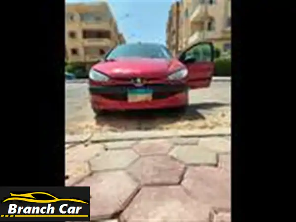 بيجو 206 اتوماتيك 2006 خليجي (فابريقة! كاميرا + شاشة لمس)
