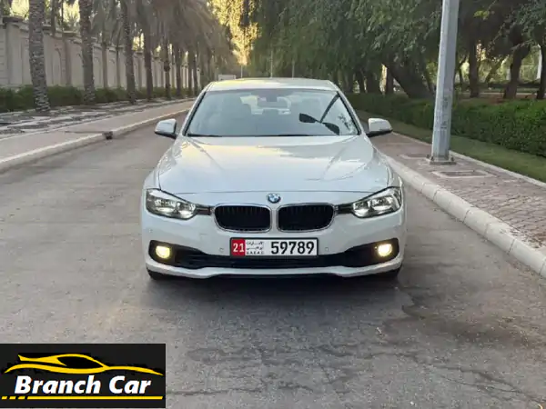 BMW 318i خليجية 2016 - بحالة ممتازة! (أبوظبي)