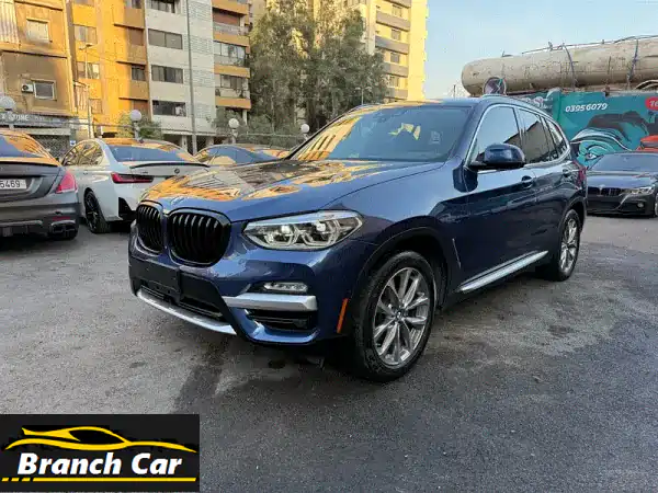 BMW X3 2018 | أجمل أزرق كحلي - فرصة لا تُفوّت!