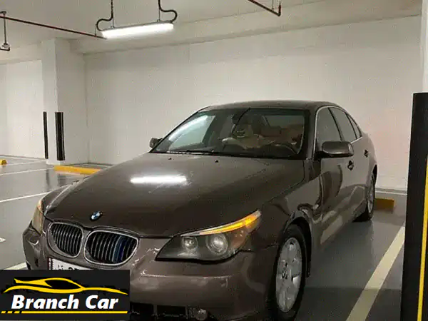 بي ام دبليو 5 سيريز 525i موديل 2007 - فخامة وأناقة...