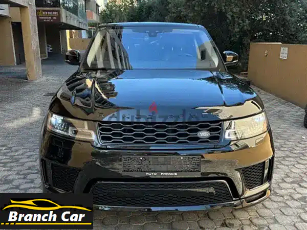 رينج روفر سبورت HSE V6 2019 - أسود أنيق، حالة ممتازة،...